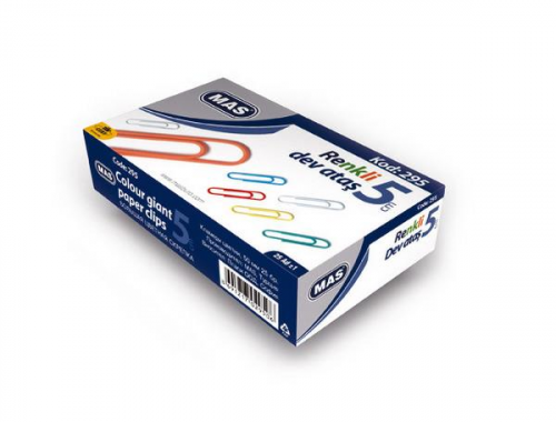 Mas 295 Renkli Dev Ataş Pvc Kaplı 50 Mm