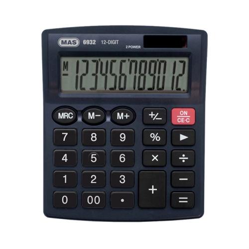 MAS HESAP MAKİNESİ 6932 SİYAH