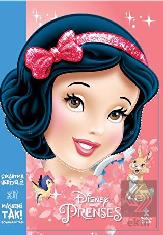 Maskeni Tak Disney Prenses Çıkartma Hediyeli Boyam