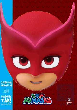 Maskeni Tak! Pjmasks Baykuş Kız Boyama Kitabı