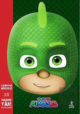 Maskeni Tak! Pjmasks Kertenkele Çocuk Boyama Kitab