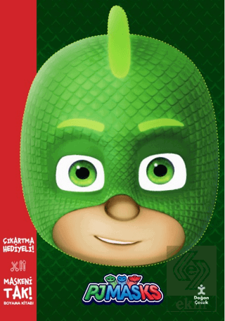 Maskeni Tak! Pjmasks Kertenkele Çocuk Boyama Kitab