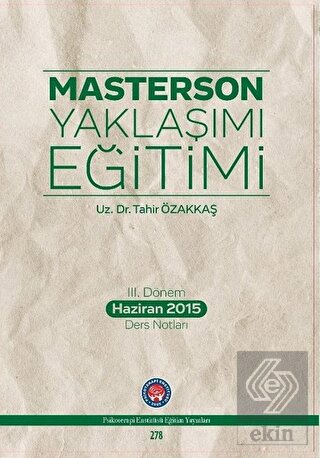 Masterson Yaklaşımı Eğitimi