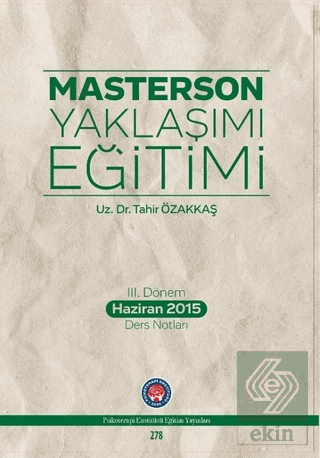 Masterson Yaklaşımı Eğitimi