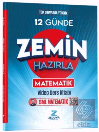Matematik 12 Günde Zemin Hazırla Matematik Video Ders Kitabı