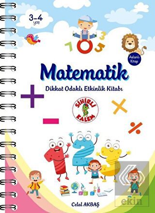 Matematik - Dikkat Odaklı Etkinlik Kitabı