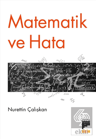 Matematik ve Hata Nurettin Çalışkan Pan Yayıncılık Satın Al - ekinkita