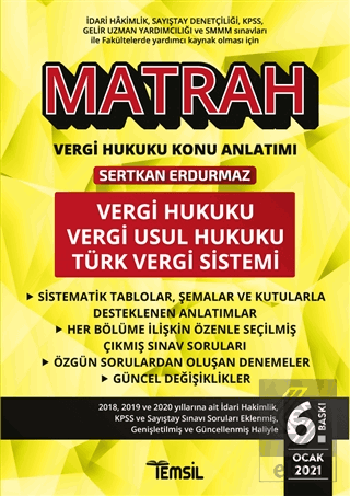 Matrah Konu Anlatımı Vergi Hukuku Vergi Usul Hukuk