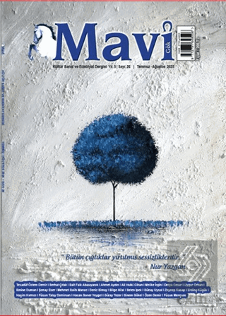 Mavi Gök Kültür Sanat Edebiyat Dergisi Sayı: 26 Temmuz - Ağustos 2025
