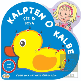 Mavi Kitap - Kalpten Kalbe - Çiz/Boya