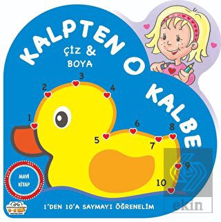 Mavi Kitap - Kalpten Kalbe - Çiz/Boya