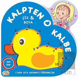 Mavi Kitap - Kalpten Kalbe - Çiz/Boya