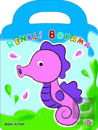 Mavi Kitap - Renkli Boyama