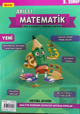 Maxi 3. Sınıf Akıllı Matematik 2024- 02