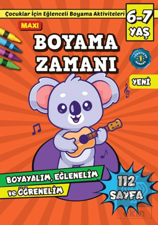 Maxi Boyama Zamanı 12 İlhan Arlı Maxi Yayıncılık Satın Al - ekinkitap.