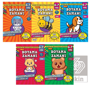 Maxi Boyama Zamanı 5li Set İlhan Arlı Maxi Yayıncılık Satın Al - ekink