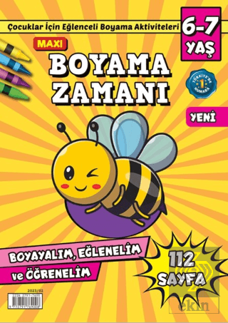 Maxi Boyama Zamanı 6 İlhan Arlı Maxi Yayıncılık Satın Al - ekinkitap.c