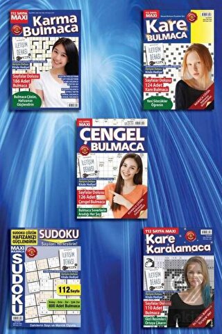 Maxi Bulmaca 5'li Set 01