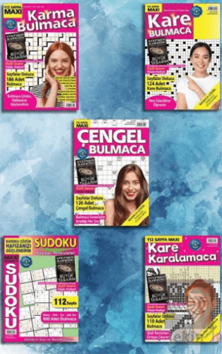 Maxi Bulmaca 5'li Set 05