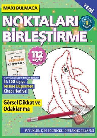 Maxi Bulmaca Noktaları Birleştirme 25 Bertan Kodamanoğlu Maxi Yayıncıl
