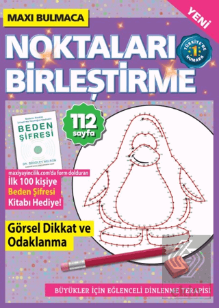 Maxi Bulmaca Noktaları Birleştirme 26 Bertan Kodamanoğlu Maxi Yayıncıl