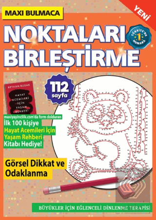 Maxi Bulmaca Noktaları Birleştirme 30 Bertan Kodamanoğlu Maxi Yayıncıl