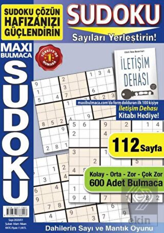 Maxi Bulmaca Sudoku 1