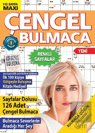 Maxi Çengel Bulmaca 25 - 26/01 Kolektif Maxi Yayıncılık Satın Al - eki