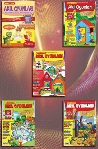 Maxi Çocuk Akıl Oyunları 5'li Set