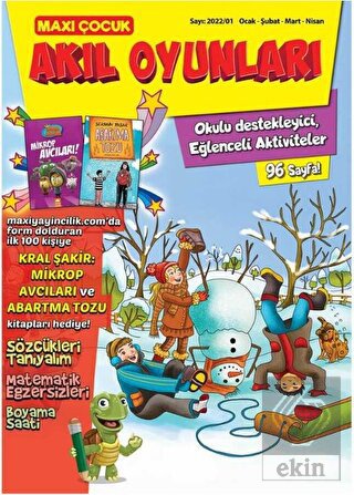 Maxi Çocuk Akıl Oyunları 7