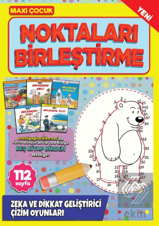 Maxi Çocuk Noktaları Birleştirme 7 Bertan Kodamanoğlu Maxi Yayıncılık 