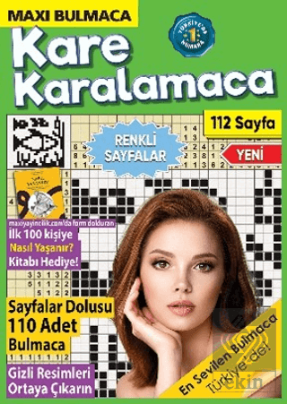 Maxi Kare Karalamaca 26 - 26/02 Kolektif Maxi Yayıncılık Satın Al - ek
