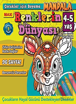 Maxi Mandala Renklerin Dünyası 3