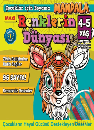 Maxi Mandala Renklerin Dünyası 3