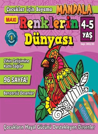 Maxi Mandala Renklerin Dünyası 4