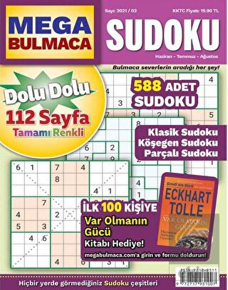 Maxi Mega Sudoku Bulmaca 4