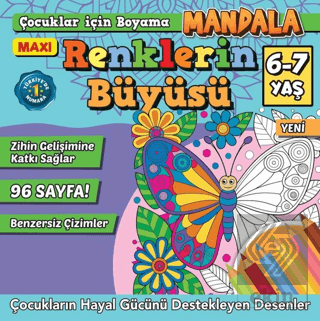 Maxi Renklerin Büyüsü Çocuklar İçin Boyama 12 İlhan Arlı Maxi Yayıncıl