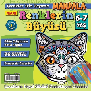 Maxi Renklerin Büyüsü Çocuklar İçin Boyama 5 İlhan Arlı Maxi Yayıncılı