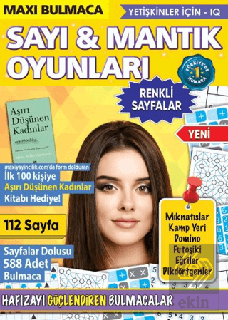 Maxi Sayı ve Mantık Oyunları 28