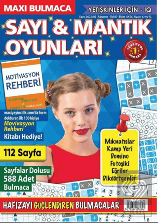 Maxi Sayı ve Mantık Oyunları 3