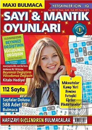 Maxi Sayı ve Mantık Oyunları 4