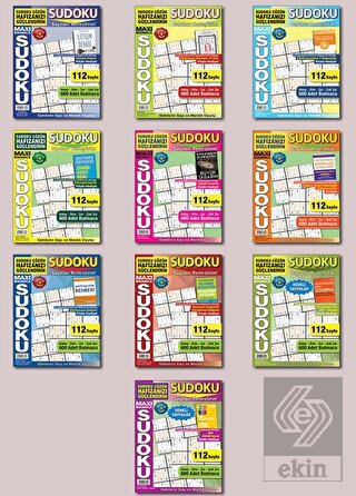 Maxi Sudoku 10'Lu Set