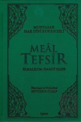 Meal Tefsir - Muhtasar Hak Dini Kur'an Dili (Yeşil
