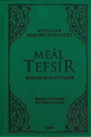 Meal Tefsir - Muhtasar Hak Dini Kur'an Dili (Yeşil