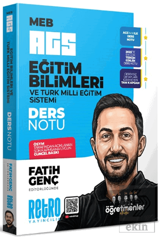 MEB-AGS Eğitim Bilimleri ve Türk Milli Eğitim Sistemi Ders Notu