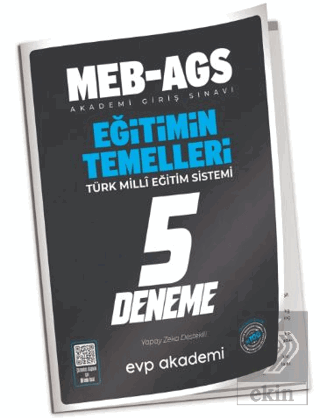 MEB-AGS Eğitimin Temelleri 5 Deneme Çözümlü