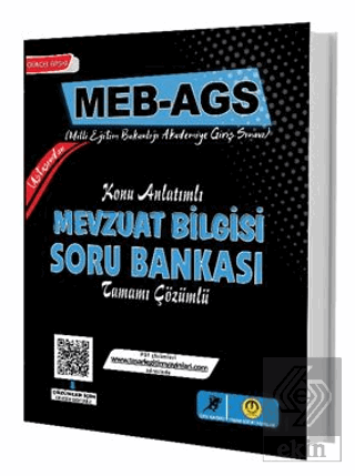 MEB-AGS Konu Anlatımlı Mevzuat Bilgisi Soru Bankası