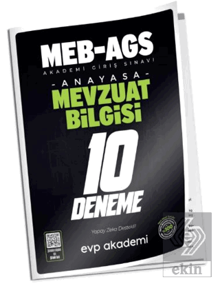 MEB-AGS Mevzuat Bilgisi 10 Deneme Çözümlü