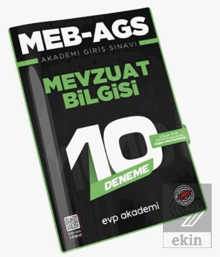 MEB-AGS Mevzuat Bilgisi 10 Deneme Çözümlü