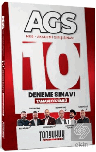 MEB AGS Tamamı Çözümlü 10 Deneme Sınavı